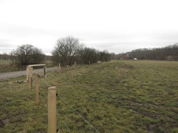 48. Oplocení skotu s kůly z akátu a sibiřského modřínu v Zámezí