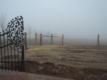 53. Pletivové oploceí RD nedaleko Teplé