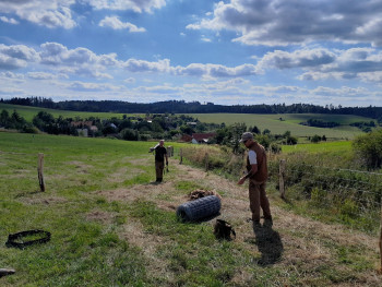 Oplocení pro ovce Vestec
